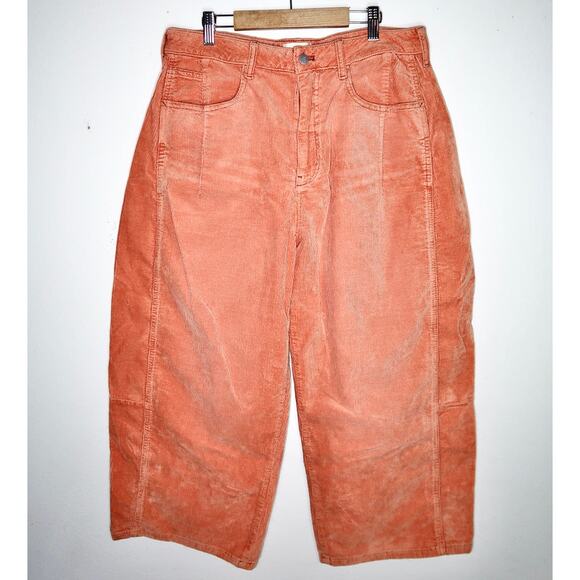 Anthropologie Pilcro The Kenna Heritage Mid-Rise Barrel Corduroy Edition Size 31 - Picture 3 of 8